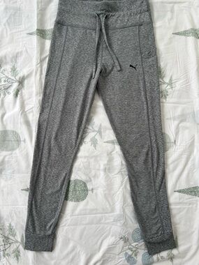 Puma women’s Heather Gray Slim Jogger Pants